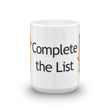 Complete The List Mug
