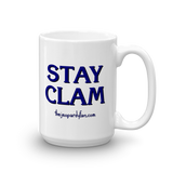 STAY CLAM Ceramic Mug