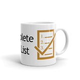 Complete The List Mug